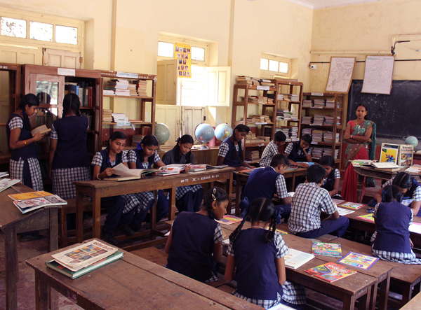 Bhagini Seva Samaja - Library  Banner